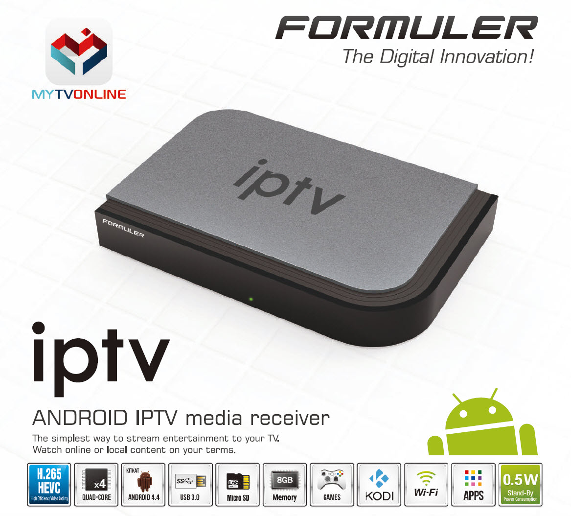 Formuler Android IPTV